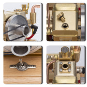 M12 1.6cc Mini 4 Stroke Retro Water-cooled Gasoline Gas Engine for Gift Collection - EngineDIY