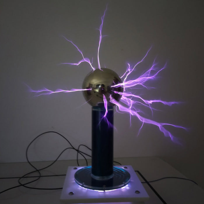 SGTC Length 10CM Tesla Coil Artificial Lightning Magnetic Storm