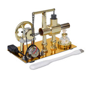 ENJOMOR Balance Single-cylinder Hot Air Stirling Engine Model with USB Light - Gift Collection - EngineDIY