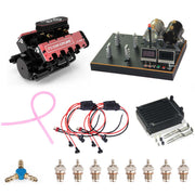 TOYAN FS-V800 V8 Engine With Starter Kit, Stand and Accessories