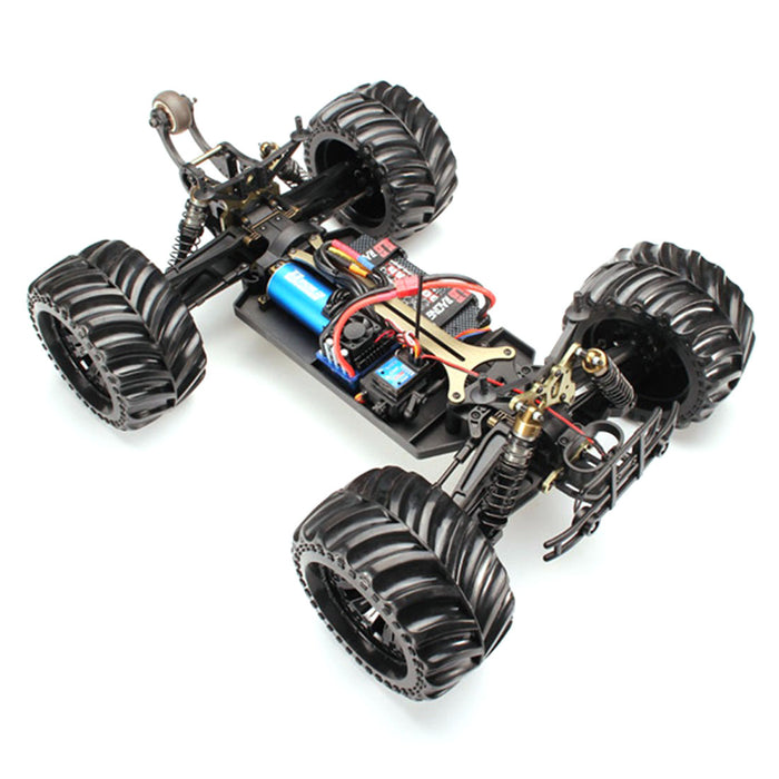 JLB Racing 11101 1/10 4WD 80A RC Car Brushless Monster Remote Control Truck with Metal Chassis