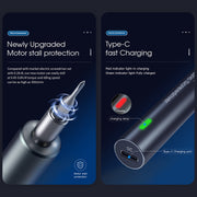 Engine Tools 5 Sets Precision Magnetic Screwdriver Electric Screwdriver Allen Wrench Adjustable Torque Wrench Tachometer Measuring Instrument DIY Tools Sets - EngineDIY