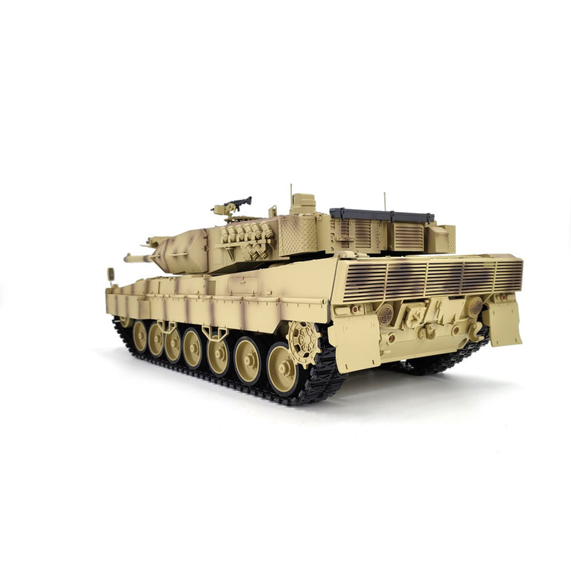 1/16 RC-Panzer, 2,4 G, deutscher Kampfpanzer Leopard 2A7, Fahrzeugmodell, Spielzeug mit Licht und Ton (Basisversion)