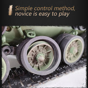 1/16 2.4G RC Tank American M60A3 Main Battle Tank Model Vehicle with Lights & Sounds - EngineDIY