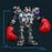 3D Metal Craft Puzzle Mechanical Robot Soldier Boxing Fans Machine Destroyer Model DIY Assembly for Home Decor Creative Gift-880PCS+