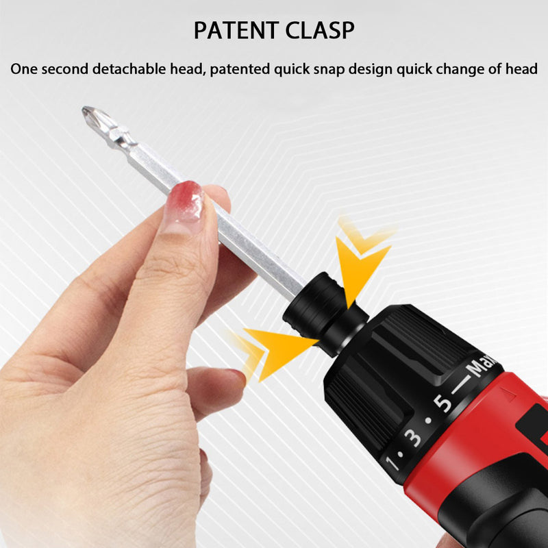 Portable Precision Electric Torque Screwdriver Set DIY Tools for TECHING Engine Model Building and More - EngineDIY