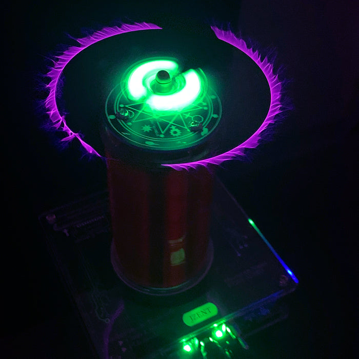 Mini Tesla-Spule Square Wave Solid Music Tesla Coil Audio Physik Lightning  Model