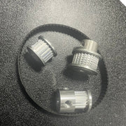 Synchronous Pulley & Belt Assembly Set for ENJOMOR 36cc DOHC D6 ENJOMOR D6 Inline Four-cylinder Engine Models - EngineDIY