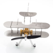 ENJOMOR Metal Stirling Airplane Model Set STEM Science Education Toy Boutique Decoration - EngineDIY