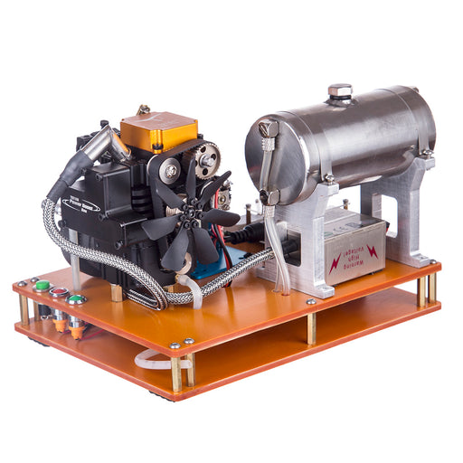 Toyan FS-S100G 4 Stroke Gasoline Engine 12V DIY Electric Generator Science Toy - Enginediy - enginediy