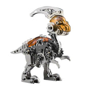 3D Metal Mechanical Dinosaur Model Kit DIY Parasaurolophus Assembly Model - 160PCS - EngineDIY
