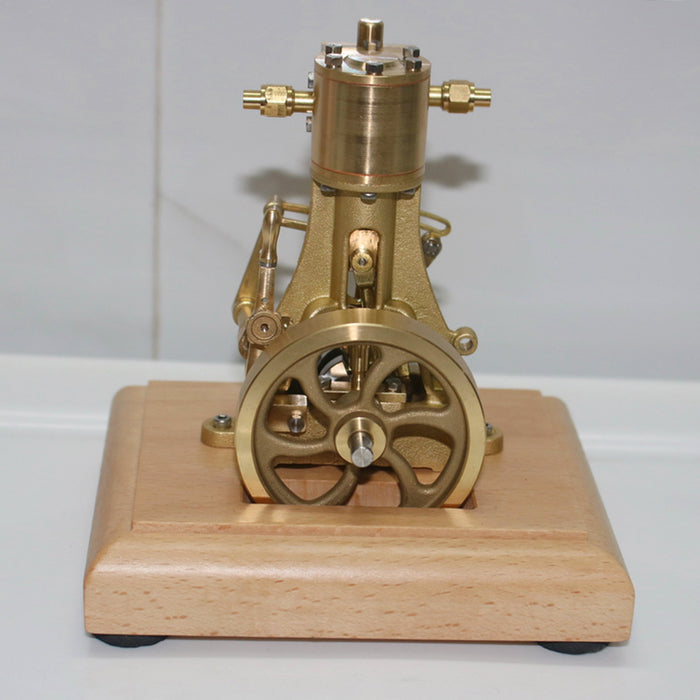 M31B 1.85CC Mini Retro Vertical Single-cylinder Reciprocating Double-acting Steam Engine Model Toys