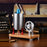 Retro All-metal Vertical Steam Engine Model with Base, Boiler and Alcohol Lamp