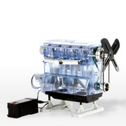Haynes DIY Assembly Mini L4  Simulation Transparent  Engine Model---Runnable - enginediy