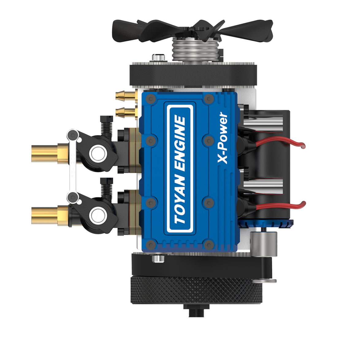 TOYAN FS-L200 2 Cylinder 4 Stroke Model Engine Kit - Build Your Own En ...