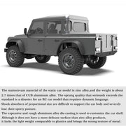 Capo CUB1 RC Crawler Truck 1:18 4WD Electric RC Simulation Off-Road Vehicle Pickup Truck Model with Differential Lock KIT - EngineDIY