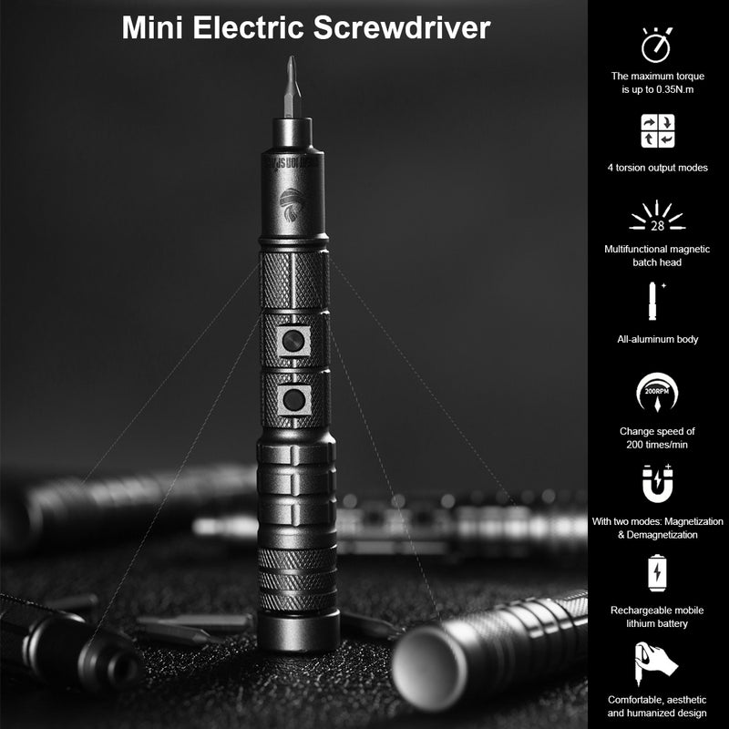 Mini Precision Electric Screwdriver Head Maintenance Tools DIY Tools Set for Models & Electronics - EngineDIY