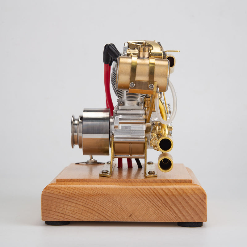 RETROL R29 4.2CC Mini V2 Engine OHV V-Twin Motorcycle Engine Double-cylinder Four-stroke Gasoline Engine Internal Combustion Engine Model - EngineDIY