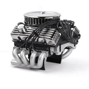 V8 Engine Fan Radiator Motor Hood Kit for 1/10 RC Car GRC F82 Motor - EngineDIY