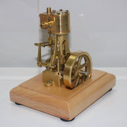 M31B 1.85CC Mini Retro Vertical Single-cylinder Reciprocating Double-acting Steam Engine Model Toys - EngineDIY