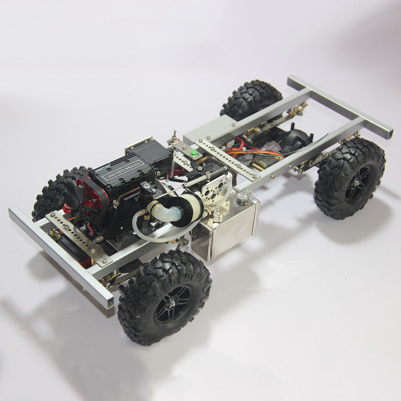 1/10 RC Car 2.4G 4WD Off-road Vehicle with TOYAN Double-cylinder Engine - RTR Version - EngineDIY