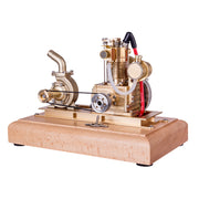 M16C 1.6cc Mini 4 Stroke Gasoline Engine Model Vertical Air-cooled Single-cylinder Internal Combustion Engine Model with Vane Pump - EngineDIY