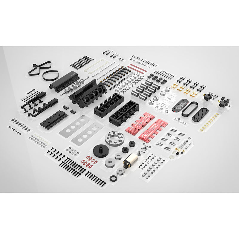 Water-cooling Radiator Support Holder Kit for TOYAN V8 Engine - TOYAN Original - EngineDIY
