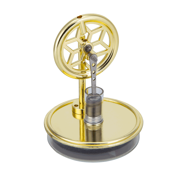 Low-Temperature Stirling Engine Motor Coffee Cup Stirling Engine Desktop Toy Gifts