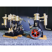 KACIO LS1-14 Single Cylinder Reciprocating Steam Engine Model for Model Ship Model Boat Above 60cm - EngineDIY
