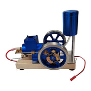 Hit and Miss Engine Full Metal IC Engine Model Water Cooled Gasoline Engine with Base Gift Collection - EngineDIY