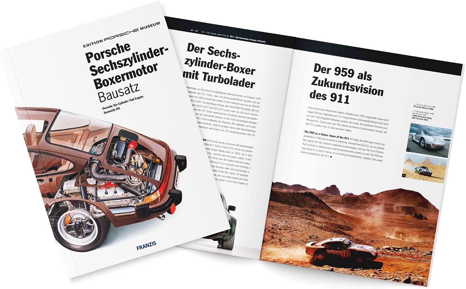 Porsche 911 Boxer Engine Model Instructions