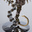 2100PCS Steampunk Seahorse Metal Assembly Model Building Kits with Love Lamp