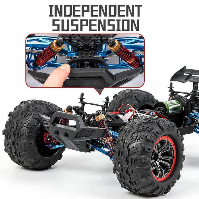 F14A 1/10 Full Scale 70km/h High Speed Brushless RC Car 2.4G Remote Control Car 4WD Off-road Vehicle - RTR Version