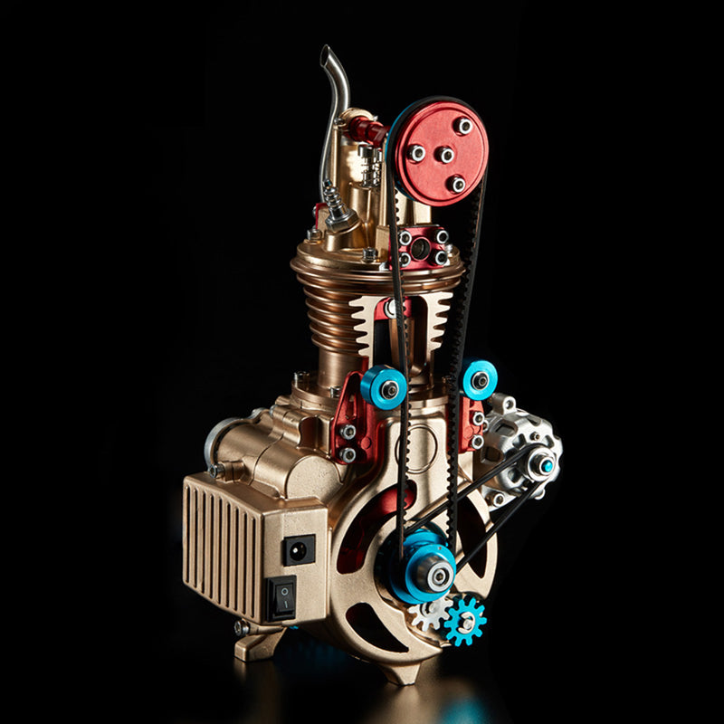 TECHING Full Metal Car Engine Model Kit That Works - Build Your Own Engines - Gift Collection - EngineDIY