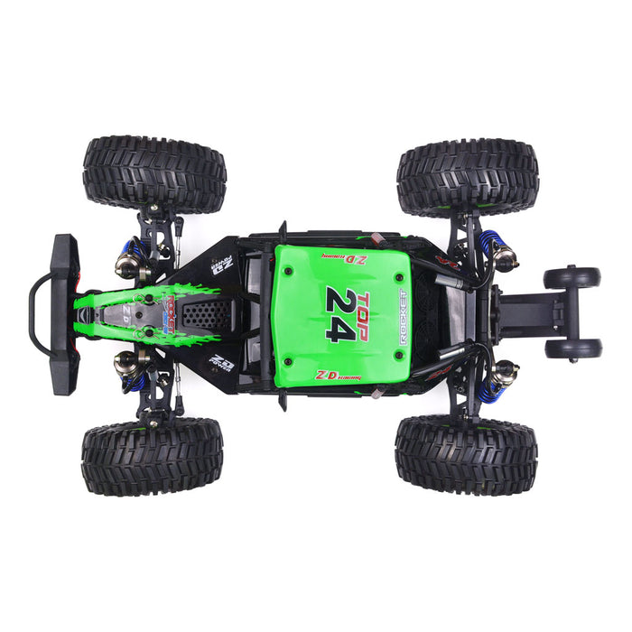 ZD Racing ROCKET DBX-10 1/10 4WD 80KM/H 2.4G RC Car Brushless Motor High-speed Remote Control Desert Off-road Vehicle with Spare Tire - RTR