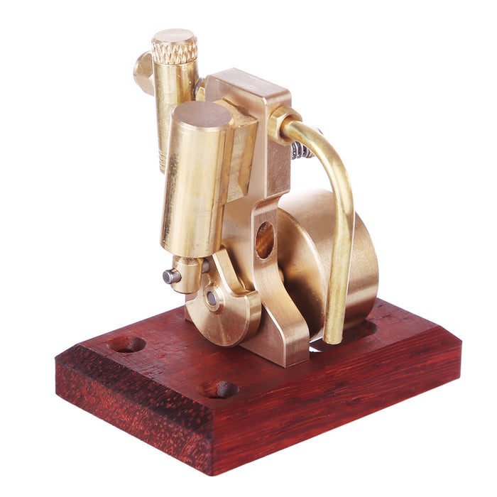Mini Single Cylinder Swing Steam Engine Model without Boiler - enginediy