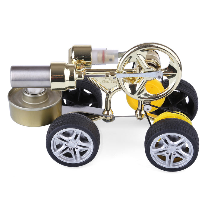 Single Cylinder Stirling Engine Model | Running Car Motor Model Science Experimental Toy