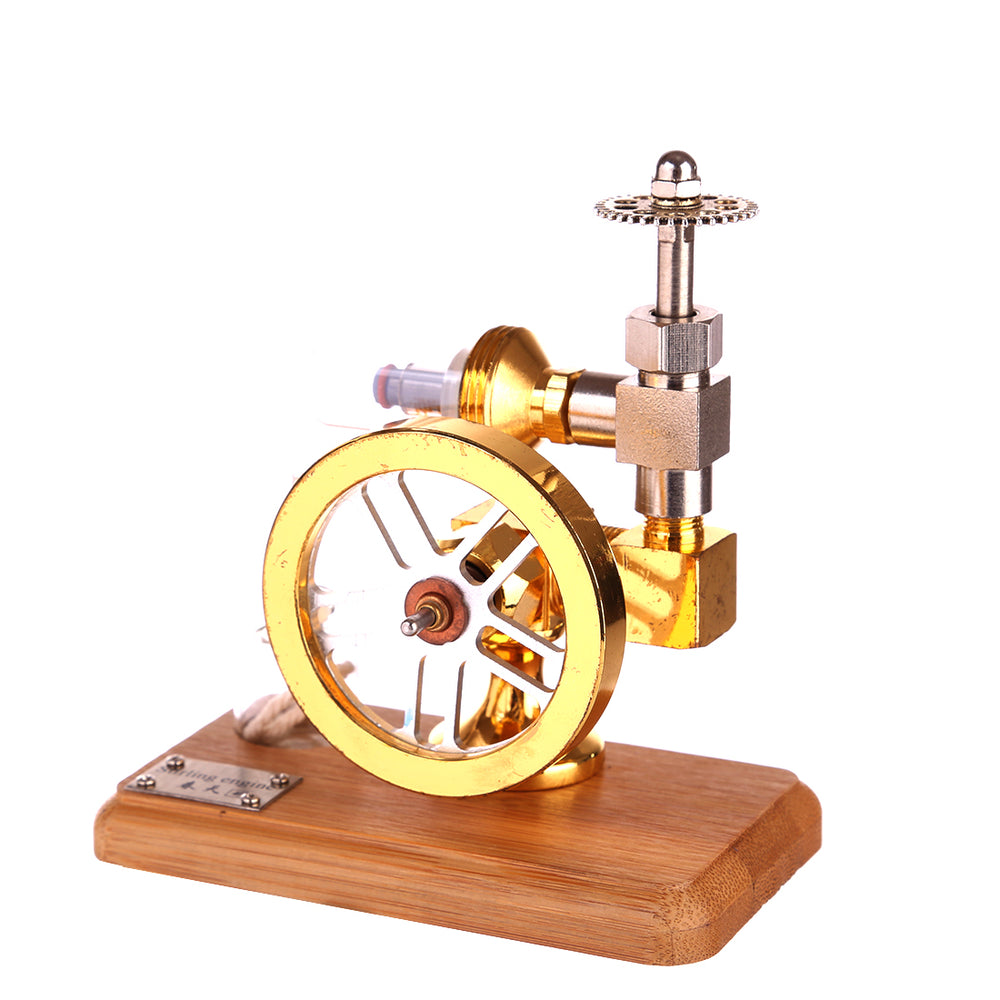 Free Piston Stirling Engine Motor Model Speed Adjustable Stem Toy Gift for Children Adults