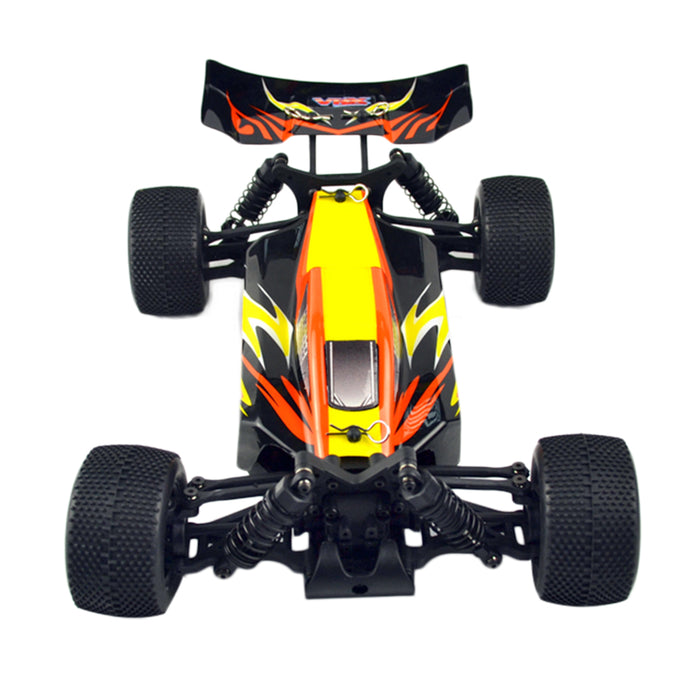 VRX RH1819 1/18 Scale 4WD Brushless RC Car Off-road Buggy High Speed 2.4GHz Radio Remote Control Car for Kids - R0145 Yellow - enginediy