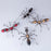 3D Metal Ant Model Kits, DIY Metal Puzzle, Assemble Model Jigsaw Kits-100 PCS