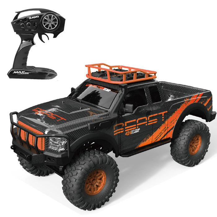 HB 1:10 15KM/H 2.4G 4WD RC Car Climber Vehicle Truck Model Toy with LED - RTR - enginediy