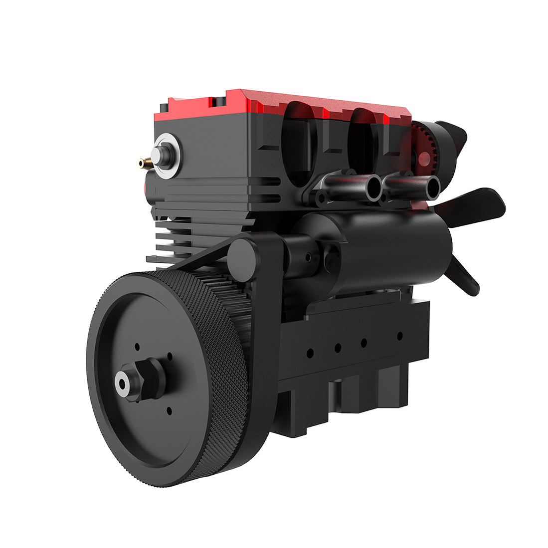Otto Engine Model OTTO & TOYAN FS-L200AC SOHC 4 Stroke Nitro Engine Model Kit -EngineDIY