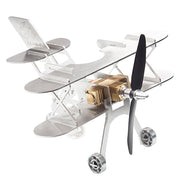 ENJOMOR Metal Stirling Airplane Model Set STEM Science Education Toy Boutique Decoration - EngineDIY