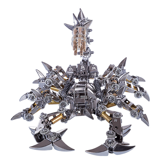 3D Puzzle Model Kit Mechanical  War Scorpion Metal Games DIY Assembly Jigsaw Crafts Creative Gift - enginediy
