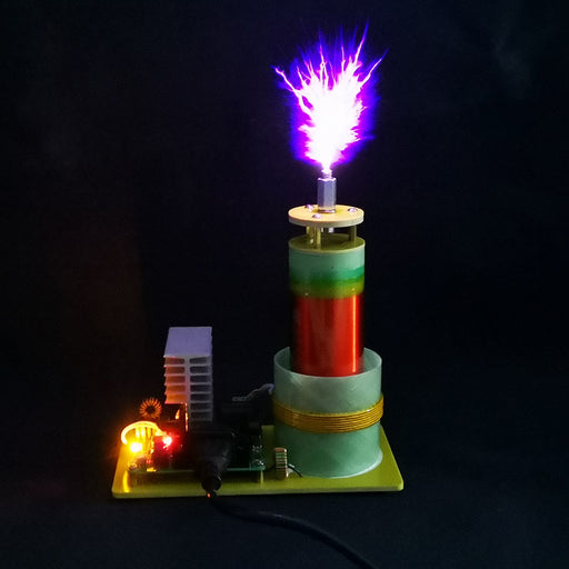 PLLSSTC Musical Tesla Coil Plasma Arc Maker Desktop Model Technical Toy