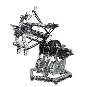 3D Metal Mechanical Puzzle Dragon Crossbow Model Assembly Kit for Kids, Teens, and Adults-812PCS - EngineDIY