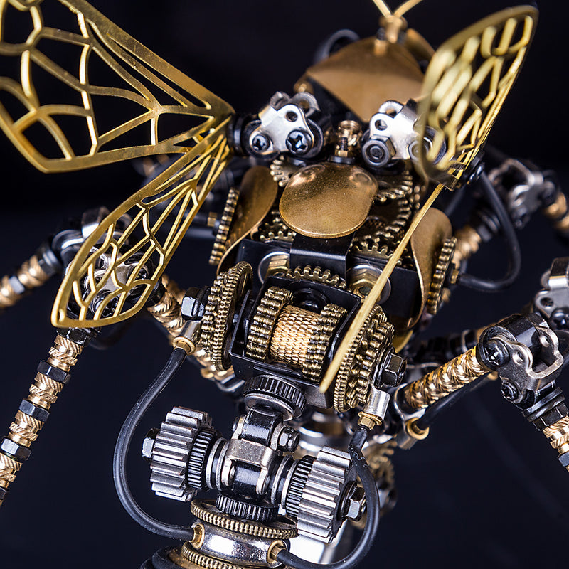 SUNDARE Puzzle 3D En Metal Insecte, Guêpe Mécanique Kit De Maquette De Puzzle En Metal 3d 180 Pieces Modele Cadeaux Pour Adu Amz SUNDARE Puzzle 3D En Metal Insecte, Guêpe Mécanique Kit De Maquette De Puzzle En Metal 3d 180 Pieces Modele Cadeaux Pour Adu Amz