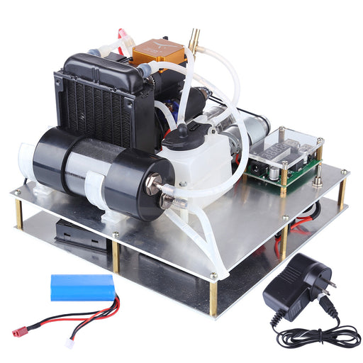 Toyan Engine FS-S100 Water-Cooled Nitro-Methanol Generator Set with Water Pump Radiator Thermometer - enginediy