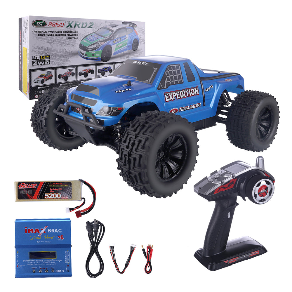 SST 1999 1:10 2.4G High Speed RC Car 100KM/H RC Off-road Vehicle Electric 4WD Brushless RTR