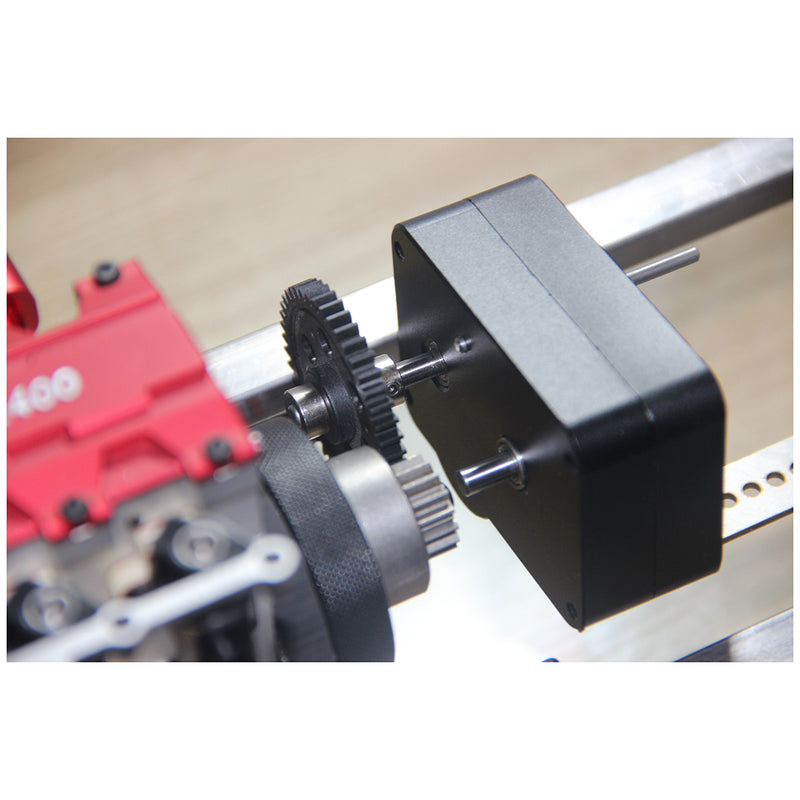 Metal Gearbox with Reverse Neutral Forward Gear for TOYAN Engine Modified Gasoline Powered Model Car - EngineDIY